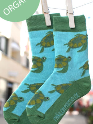 Schildkröte Socke