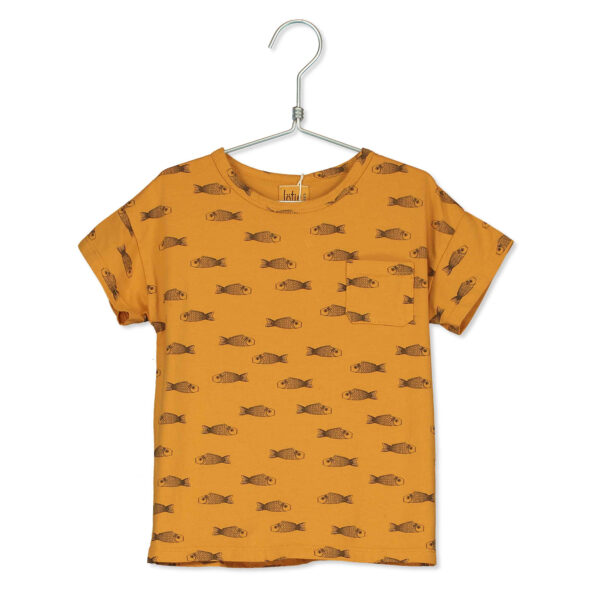 Lötie Kids T-Shirt mit Fischen sunshine